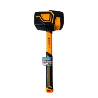 Киянка обрезиненная с фиберглассовой рукояткой 1000 гр., 7788, "Maximum"(Максимум) MX 19119